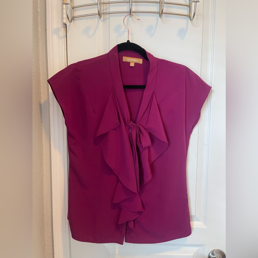 Ellen Tracy Blouse Size 2
